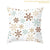 Cotton Linen Merry Christmas Cover Cushion Christmas Decor