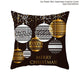 Cotton Linen Merry Christmas Cover Cushion Christmas Decor