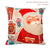 Cotton Linen Merry Christmas Cover Cushion Christmas Decor