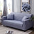 FORCHEER L Shape Elastic Sofa Cover for Living Room Polyester and Spandex Couch Cover Armchair Slip Cover Single/Two/Three seat
