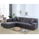 FORCHEER L Shape Elastic Sofa Cover for Living Room Polyester and Spandex Couch Cover Armchair Slip Cover Single/Two/Three seat