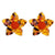 Fashion Big Flower Stud Earrings Wedding Oorbellen Bohemian Earrings For Women Tortoiseshell Acrylic Earings Jewelry Gift