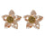 Fashion Big Flower Stud Earrings Wedding Oorbellen Bohemian Earrings For Women Tortoiseshell Acrylic Earings Jewelry Gift