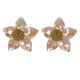 Fashion Big Flower Stud Earrings Wedding Oorbellen Bohemian Earrings For Women Tortoiseshell Acrylic Earings Jewelry Gift