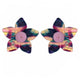Fashion Big Flower Stud Earrings Wedding Oorbellen Bohemian Earrings For Women Tortoiseshell Acrylic Earings Jewelry Gift