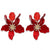 Fashion Big Stud Earrings For Women Wedding Party Bohemian Acrylic White Flower Earrings Statement Boho Jewelry Gifts