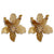 Fashion Big Stud Earrings For Women Wedding Party Bohemian Acrylic White Flower Earrings Statement Boho Jewelry Gifts