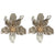 Fashion Big Stud Earrings For Women Wedding Party Bohemian Acrylic White Flower Earrings Statement Boho Jewelry Gifts