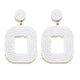 Fashion Boheimian Beaded Earrings for Women Geometric Charms Statement Dangle Drop Eariing Hanging Wedding Jewelry Party