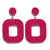 Fashion Boheimian Beaded Earrings for Women Geometric Charms Statement Dangle Drop Eariing Hanging Wedding Jewelry Party