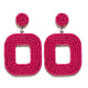 Fashion Boheimian Beaded Earrings for Women Geometric Charms Statement Dangle Drop Eariing Hanging Wedding Jewelry Party