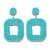 Fashion Boheimian Beaded Earrings for Women Geometric Charms Statement Dangle Drop Eariing Hanging Wedding Jewelry Party