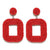 Fashion Boheimian Beaded Earrings for Women Geometric Charms Statement Dangle Drop Eariing Hanging Wedding Jewelry Party