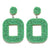 Fashion Boheimian Beaded Earrings for Women Geometric Charms Statement Dangle Drop Eariing Hanging Wedding Jewelry Party
