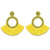 Fashion Bohemian Statement Long Fringe Drop Earring for Women Geometric Handmade Big rhinestone Tassel Earrings Jewelry