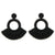 Fashion Bohemian Statement Long Fringe Drop Earring for Women Geometric Handmade Big rhinestone Tassel Earrings Jewelry