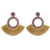 Fashion Bohemian Statement Long Fringe Drop Earring for Women Geometric Handmade Big rhinestone Tassel Earrings Jewelry