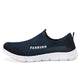 Fashion Summer Shoes Men Casual Air Mesh Shoes Lightweight Breathable Slip-On Flats Chaussure Homme Large Sizes 36-46 Wholesale