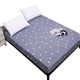 Fitted Sheet Brushed Striped Printing Bedding Sheet With Elastic Band Mattress Cover Protector Bed Linens Home Textile 1 PC