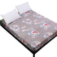 Fitted Sheet Brushed Striped Printing Bedding Sheet With Elastic Band Mattress Cover Protector Bed Linens Home Textile 1 PC