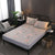 Floral Printing Waterproof Sheet Bedding Linens With Elastic Band Dust Proof Mattress Protector For Bed Wetting Anti-mite 1 PC