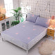 Floral Printing Waterproof Sheet Bedding Linens With Elastic Band Dust Proof Mattress Protector For Bed Wetting Anti-mite 1 PC