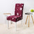 Flower Plant Chair Cover Spandex for Dining Room Stretch Chair Slipcover for Party Banquet Wedding Restaurant 1PC Washable
