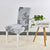 Flower Plant Chair Cover Spandex for Dining Room Stretch Chair Slipcover for Party Banquet Wedding Restaurant 1PC Washable
