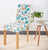 Flower Plant Chair Cover Spandex for Dining Room Stretch Chair Slipcover for Party Banquet Wedding Restaurant 1PC Washable