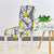 Flower Plant Chair Cover Spandex for Dining Room Stretch Chair Slipcover for Party Banquet Wedding Restaurant 1PC Washable