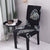 Flower Plant Chair Cover Spandex for Dining Room Stretch Chair Slipcover for Party Banquet Wedding Restaurant 1PC Washable