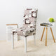 Flower Plant Chair Cover Spandex for Dining Room Stretch Chair Slipcover for Party Banquet Wedding Restaurant 1PC Washable
