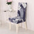 Flower Plant Chair Cover Spandex for Dining Room Stretch Chair Slipcover for Party Banquet Wedding Restaurant 1PC Washable