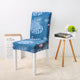 Flower Plant Chair Cover Spandex for Dining Room Stretch Chair Slipcover for Party Banquet Wedding Restaurant 1PC Washable