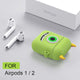 For Airpods 2 Case Cartoon Potato Earphone Case for Airpods Cases Silicone Bear Wireless Earphone Cover for Earpods Earbuds Case