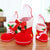 Fun Christmas Candy Boots Santa Claus Flocking Boots Stockings Decorative Candy Gift Box Home Decoration Supplies