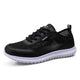 GOODRSSON Casual Shoes Male Explosion Models Large Size Ultra Light Mesh Shoes Men'S Shoes Lace Up Solid Breathable Lightweight