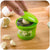 Garlic Grater Portable ABS Stainless Steel Garlic Press Chopper Slicer Hand Presser Grinder Crusher Kitchen Accessories Tool