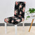 Geometric Colorful Printing Chair Cover Stretch Elastic Slipcovers Anti-dirty Dinning Room Decor Wedding Chair Cover