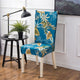 Geometric Colorful Printing Chair Cover Stretch Elastic Slipcovers Anti-dirty Dinning Room Decor Wedding Chair Cover