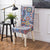 Geometric Colorful Printing Chair Cover Stretch Elastic Slipcovers Anti-dirty Dinning Room Decor Wedding Chair Cover