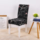 Geometric Colorful Printing Chair Cover Stretch Elastic Slipcovers Anti-dirty Dinning Room Decor Wedding Chair Cover