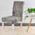 Geometric Colorful Printing Chair Cover Stretch Elastic Slipcovers Anti-dirty Dinning Room Decor Wedding Chair Cover