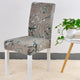 Geometric Colorful Printing Chair Cover Stretch Elastic Slipcovers Anti-dirty Dinning Room Decor Wedding Chair Cover