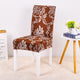 Geometric Colorful Printing Chair Cover Stretch Elastic Slipcovers Anti-dirty Dinning Room Decor Wedding Chair Cover