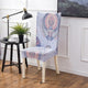 Geometric Colorful Printing Chair Cover Stretch Elastic Slipcovers Anti-dirty Dinning Room Decor Wedding Chair Cover