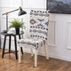 Geometric Colorful Printing Chair Cover Stretch Elastic Slipcovers Anti-dirty Dinning Room Decor Wedding Chair Cover