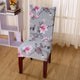 Geometric Colorful Printing Chair Cover Stretch Elastic Slipcovers Anti-dirty Dinning Room Decor Wedding Chair Cover