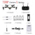 Global GW89 RC Drone with 1080P Camera HD Wifi FPV Gesture Photo Video Altitude Hold Foldable RC Quadcopter for Beginner VS E58