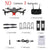 Global GW89 RC Drone with 1080P Camera HD Wifi FPV Gesture Photo Video Altitude Hold Foldable RC Quadcopter for Beginner VS E58